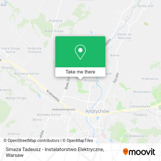 Smaza Tadeusz - Instalatorstwo Elektryczne map