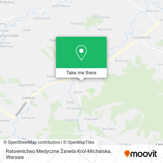 Ratownictwo Medyczne Żaneta Król-Michalska map