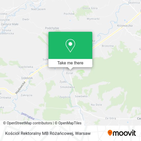 Kościół Rektoralny MB Różańcowej map