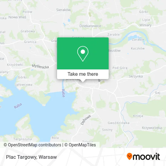 Карта Plac Targowy