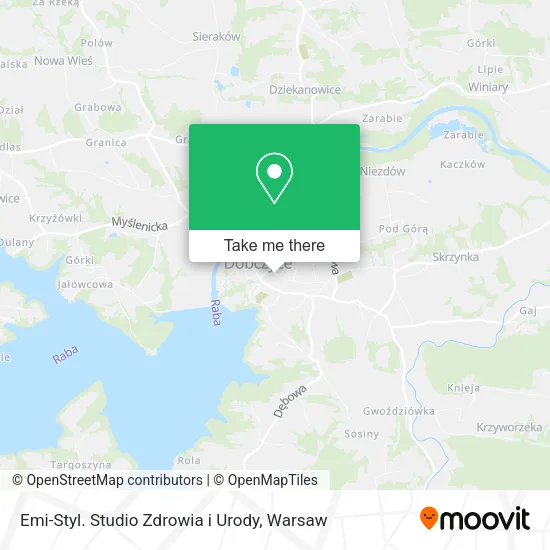 Карта Emi-Styl. Studio Zdrowia i Urody