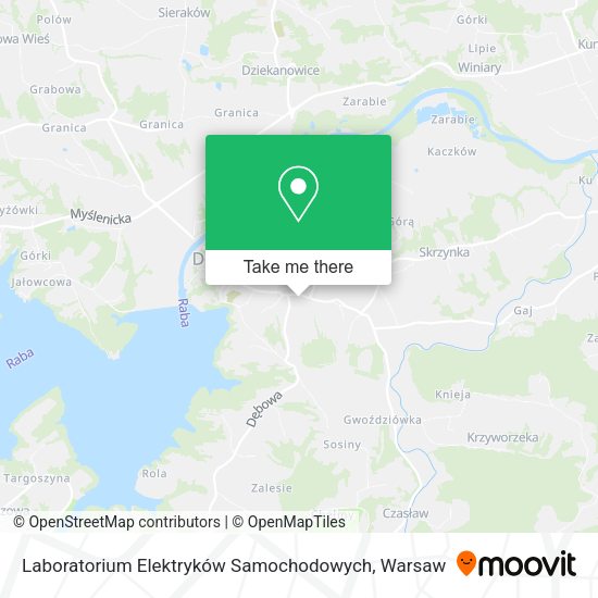 Laboratorium Elektryków Samochodowych map