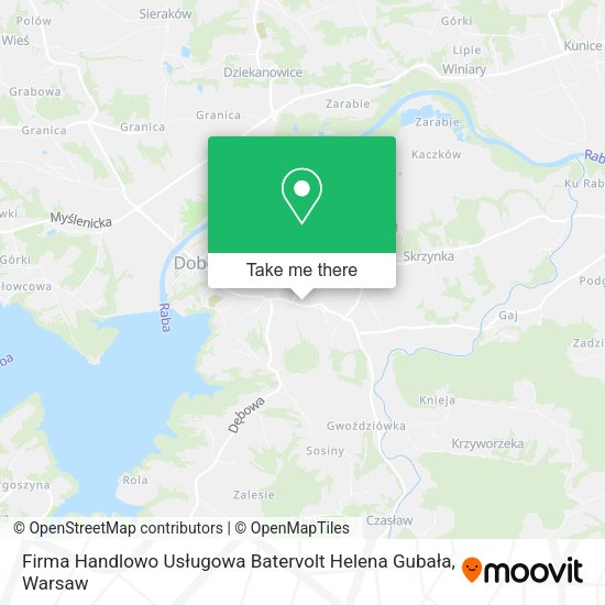 Firma Handlowo Usługowa Batervolt Helena Gubała map
