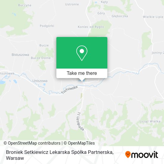 Broniek Setkiewicz Lekarska Spółka Partnerska map