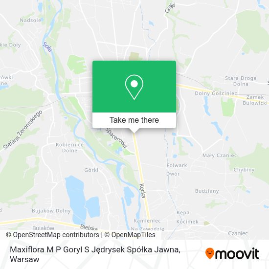 Maxiflora M P Goryl S Jędrysek Spółka Jawna map