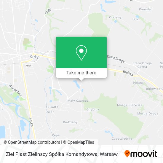 Ziel Plast Zielinscy Spólka Komandytowa map