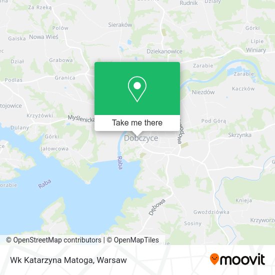 Wk Katarzyna Matoga map