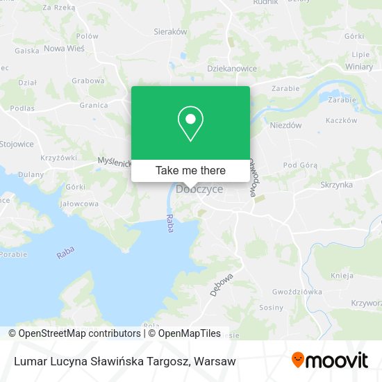 Lumar Lucyna Sławińska Targosz map