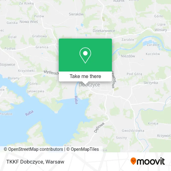 Карта TKKF Dobczyce