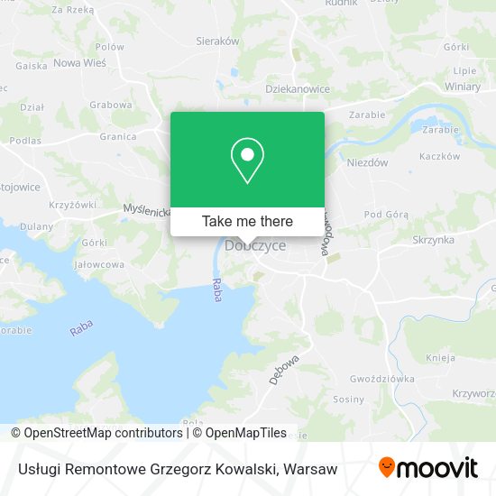 Usługi Remontowe Grzegorz Kowalski map