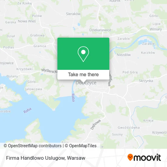 Карта Firma Handlowo Uslugow