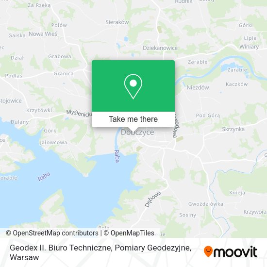 Geodex II. Biuro Techniczne, Pomiary Geodezyjne map