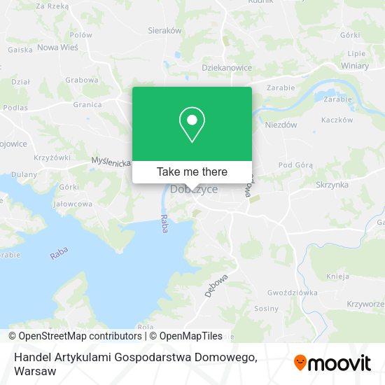 Карта Handel Artykulami Gospodarstwa Domowego