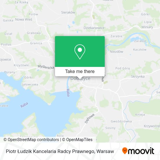 Piotr Łudzik Kancelaria Radcy Prawnego map