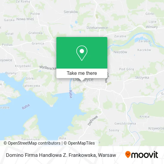 Карта Domino Firma Handlowa Z. Frankowska