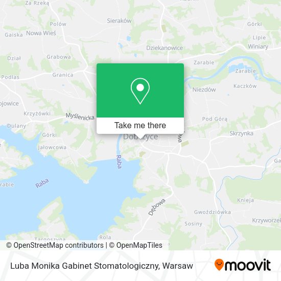 Luba Monika Gabinet Stomatologiczny map