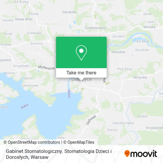 Gabinet Stomatologiczny. Stomatologia Dzieci i Dorosłych map