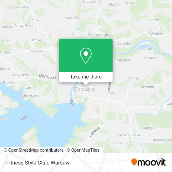 Карта Fitness Style Club