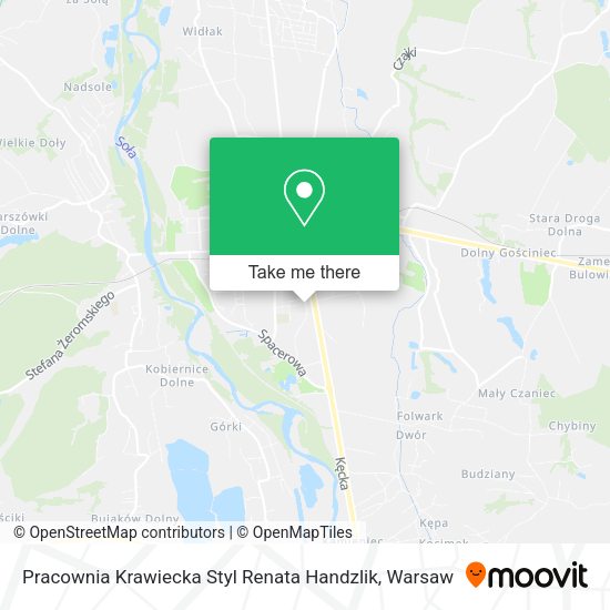 Pracownia Krawiecka Styl Renata Handzlik map