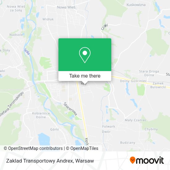 Zaklad Transportowy Andrex map