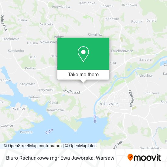 Biuro Rachunkowe mgr Ewa Jaworska map