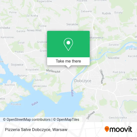 Карта Pizzeria Salve Dobczyce