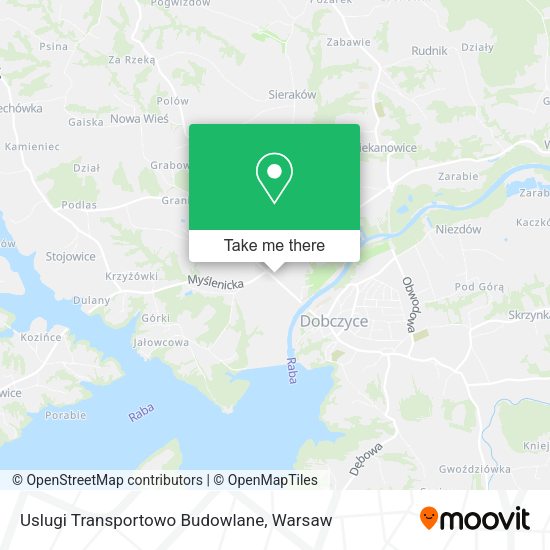 Карта Uslugi Transportowo Budowlane