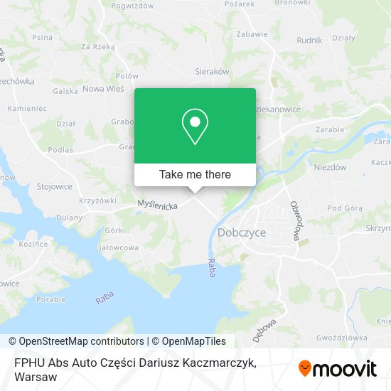 FPHU Abs Auto Części Dariusz Kaczmarczyk map