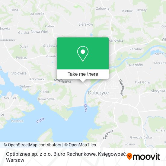 Optibiznes sp. z o.o. Biuro Rachunkowe, Księgowość map