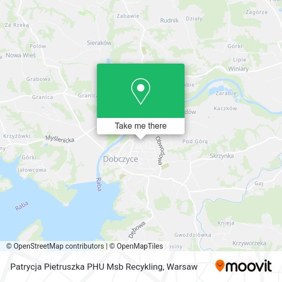 Patrycja Pietruszka PHU Msb Recykling map