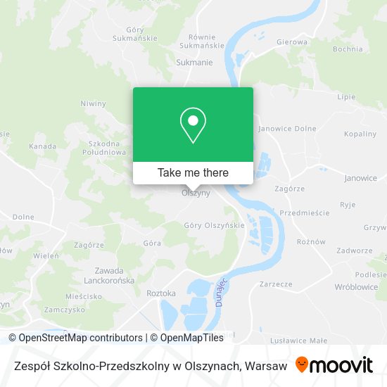 Zespół Szkolno-Przedszkolny w Olszynach map