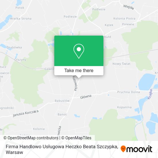 Firma Handlowo Usługowa Heczko Beata Szczypka map