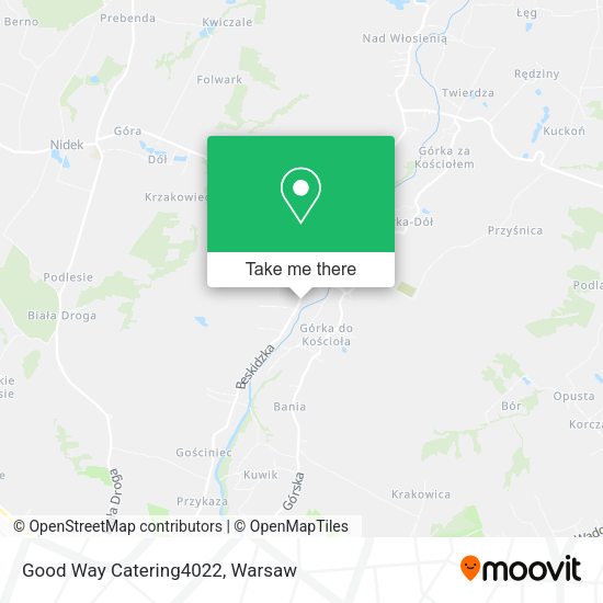 Good Way Catering4022 map