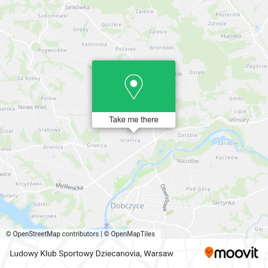 Ludowy Klub Sportowy Dziecanovia map