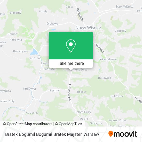 Bratek Bogumił Bogumił Bratek Majster map