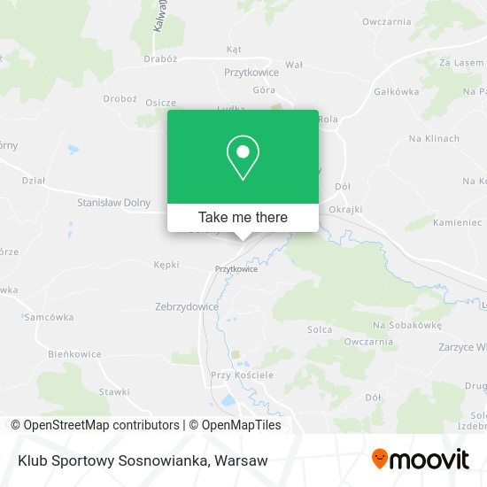 Klub Sportowy Sosnowianka map