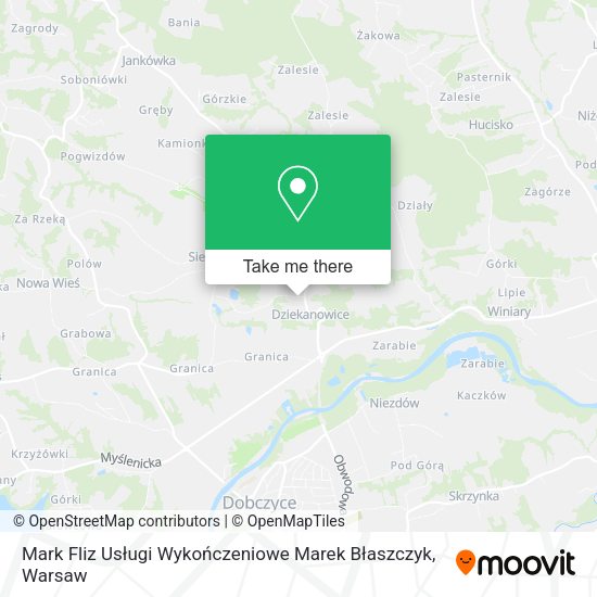 Mark Fliz Usługi Wykończeniowe Marek Błaszczyk map