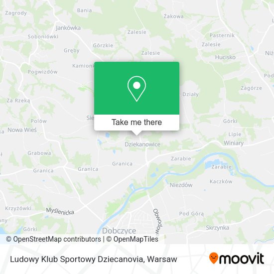 Ludowy Klub Sportowy Dziecanovia map