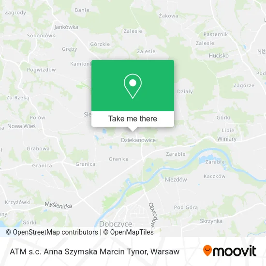 Карта ATM s.c. Anna Szymska Marcin Tynor