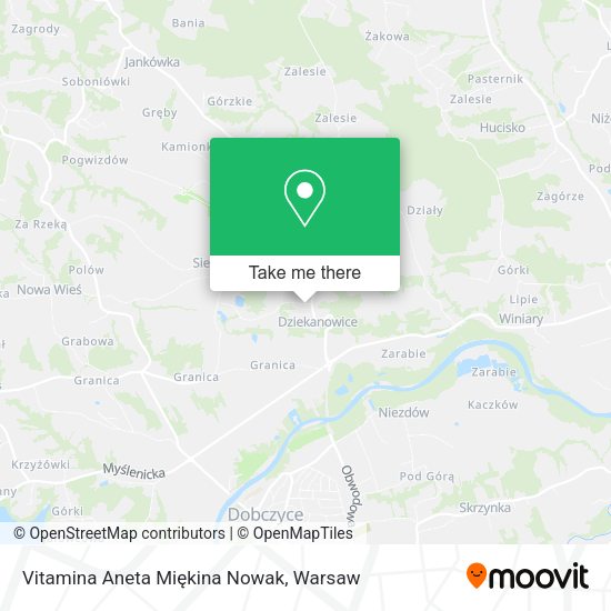 Vitamina Aneta Miękina Nowak map