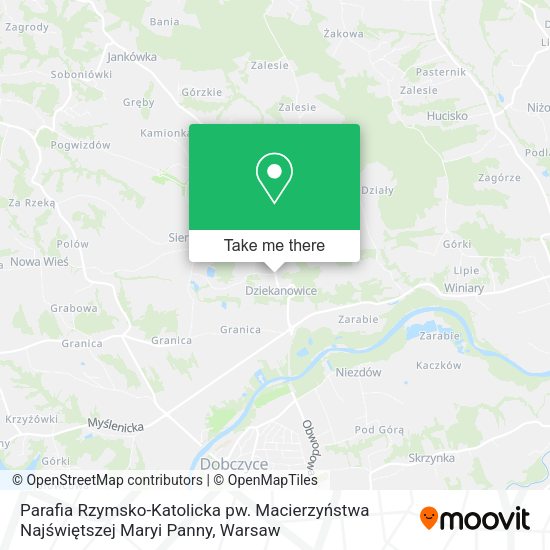 Parafia Rzymsko-Katolicka pw. Macierzyństwa Najświętszej Maryi Panny map