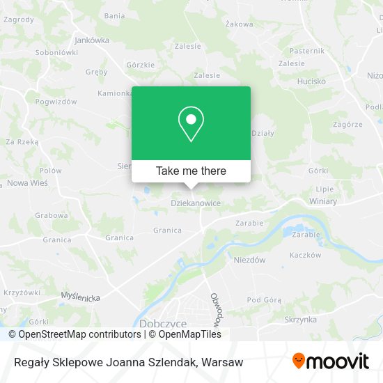 Regały Sklepowe Joanna Szlendak map