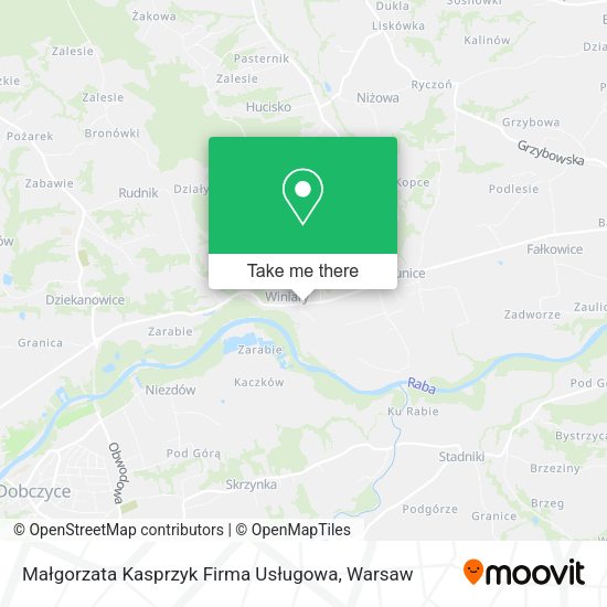 Małgorzata Kasprzyk Firma Usługowa map