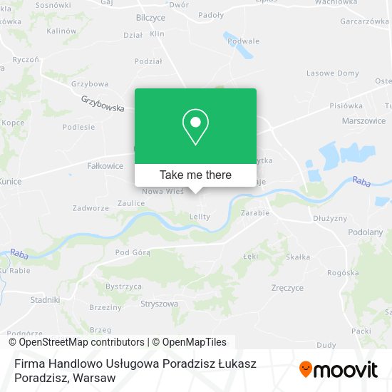 Firma Handlowo Usługowa Poradzisz Łukasz Poradzisz map