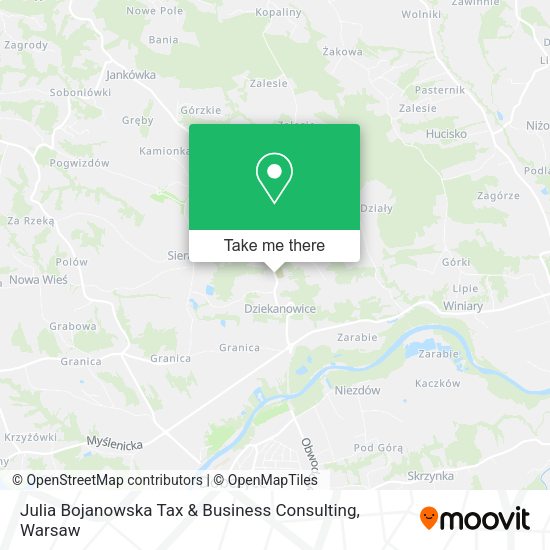 Julia Bojanowska Tax & Business Consulting map