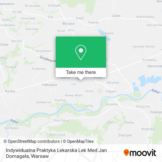 Indywidualna Praktyka Lekarska Lek Med Jan Domagała map