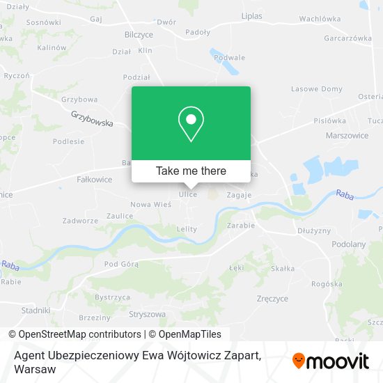 Agent Ubezpieczeniowy Ewa Wójtowicz Zapart map