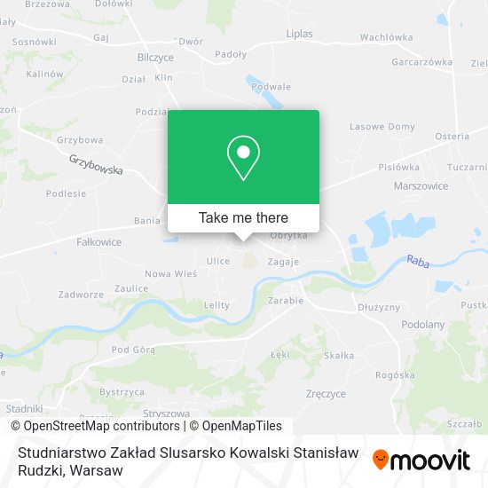 Studniarstwo Zakład Slusarsko Kowalski Stanisław Rudzki map