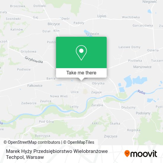 Marek Hyży Przedsiębiorstwo Wielobranżowe Techpol map