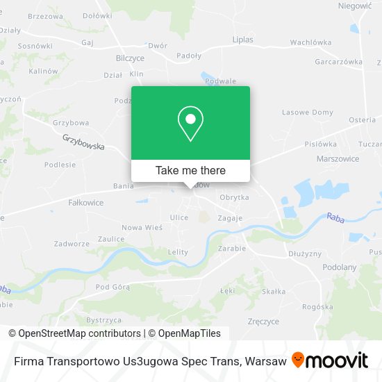 Firma Transportowo Us3ugowa Spec Trans map